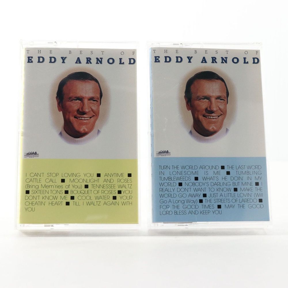 The Best of Eddy Arnold (2 Cassette Tape Set, 1990, BMG, Heartland) DVK2-0934